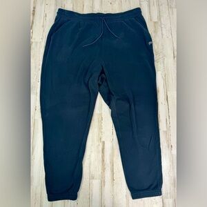 Fabletics Womens Tapered Leg Jogger Pants Utility Black Size 1X